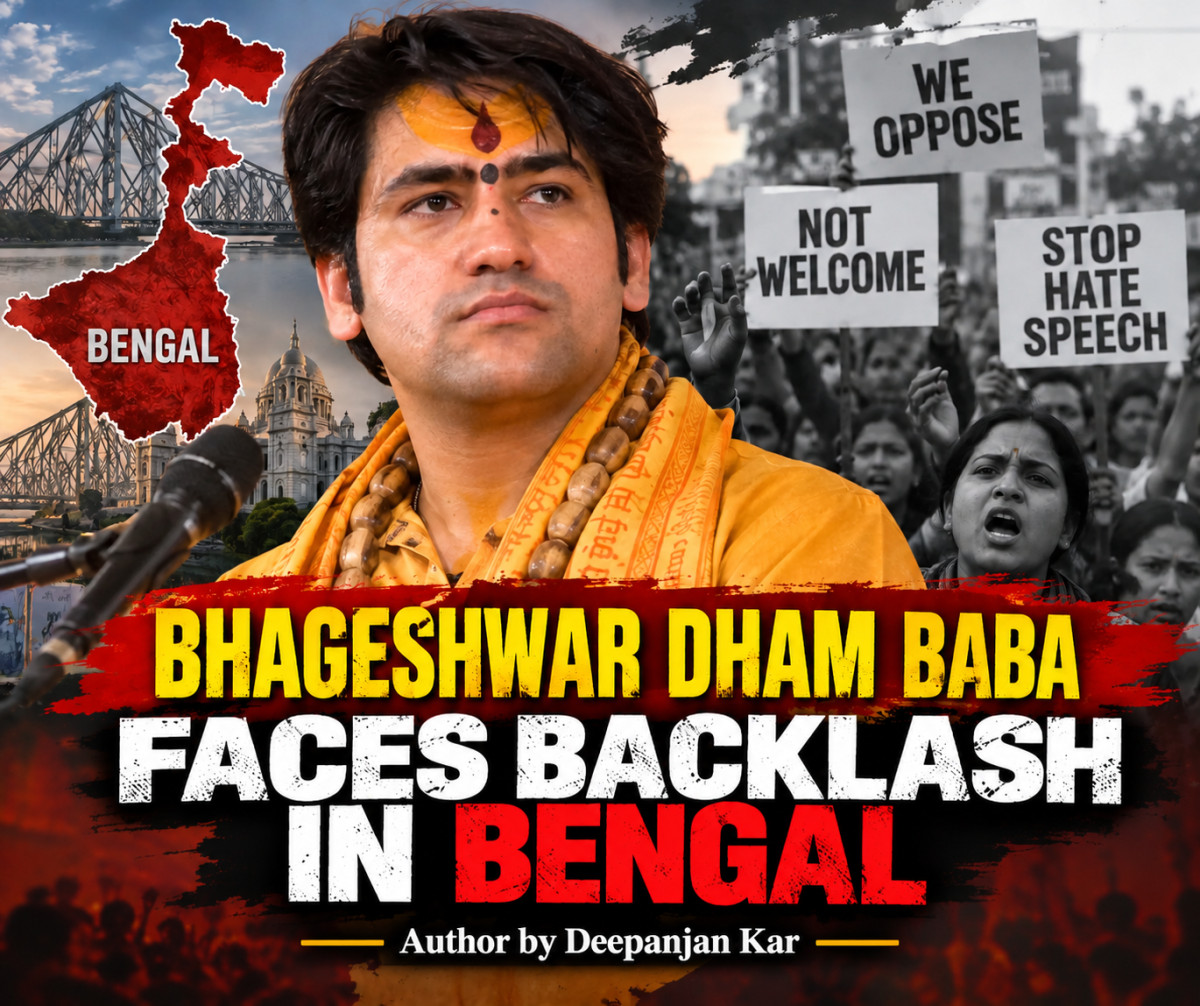 Bhageshwar Dham Baba faces backlash in Bengal