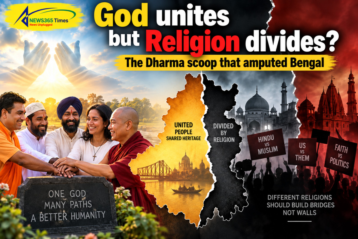 God unites but Religion divides? (The Dharma scoop that amputed Bengal)