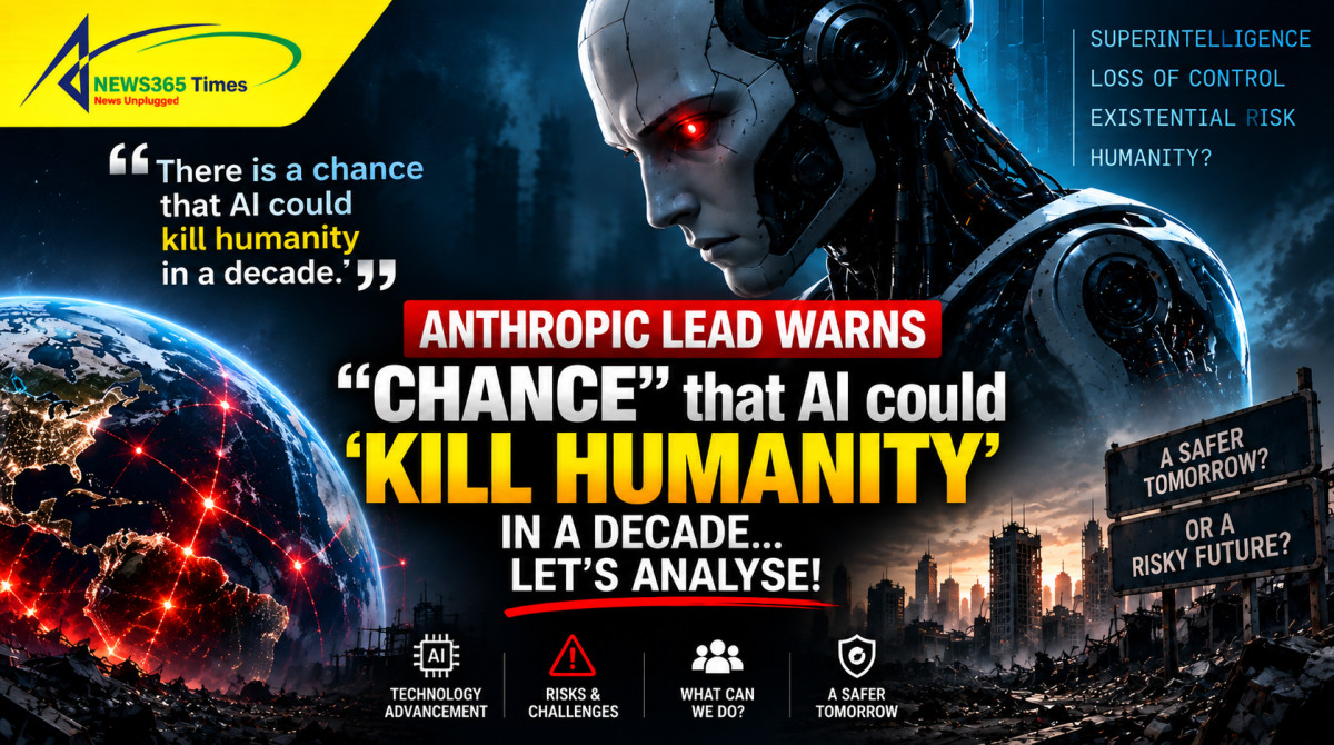 Anthropic Lead Warns “Chance” that AI could ‘Kill Humanity’ in a Decade… let’s Analyse!