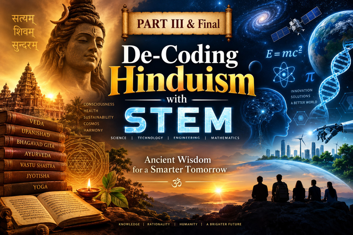 PART III & Final of De-Coding Hinduism with STEM