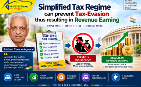 Simplified Tax Regime can prevent Tax-Evasion thus resulting in Revenue Earning