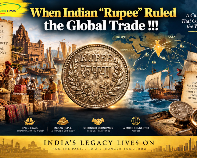 When Indian “Rupee” Ruled the Global Trade !!!