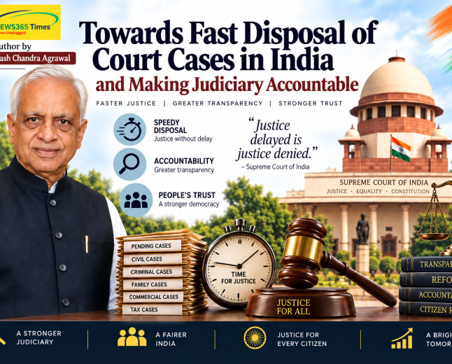 Towards Fast Disposal of Court Cases in India and Making Judiciary Accountable