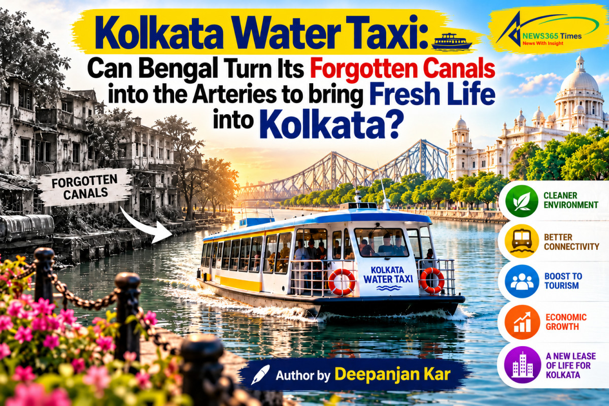 Kolkata Water Taxi: Can Bengal Turn Its Forgotten Canals into the Arteries to bring Fresh Life into Kolkata?
