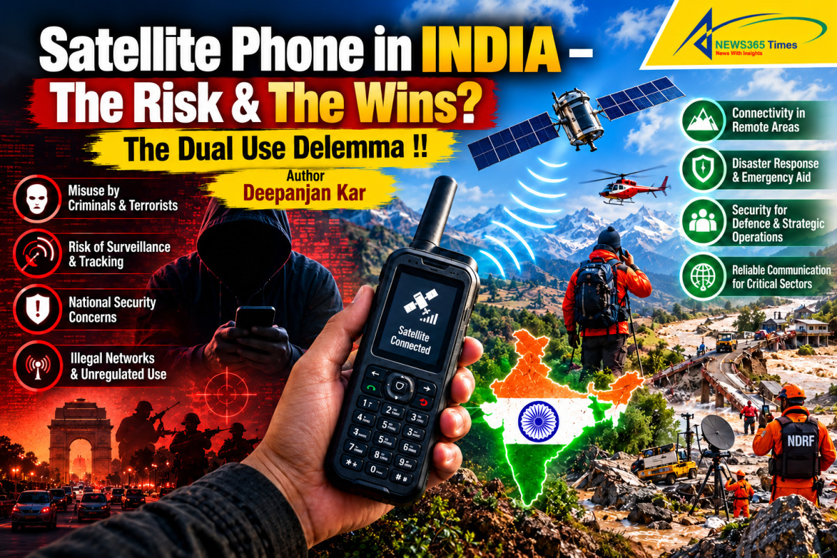 Satellite Phone in INDIA - The Risk & The Wins? The Dual Use Dilemma !!
