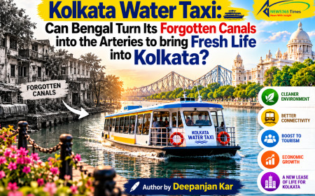 Kolkata Water Taxi: Can Bengal Turn Its Forgotten Canals into the Arteries to bring Fresh Life into Kolkata?