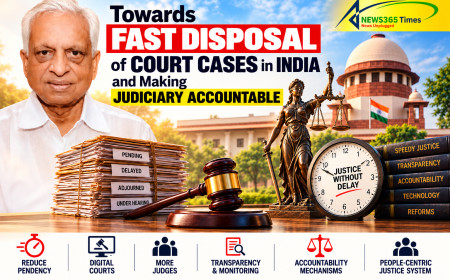 Towards Fast Disposal of Court Cases in India and Making Judiciary Accountable