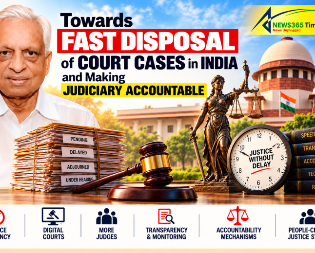 Towards Fast Disposal of Court Cases in India and Making Judiciary Accountable